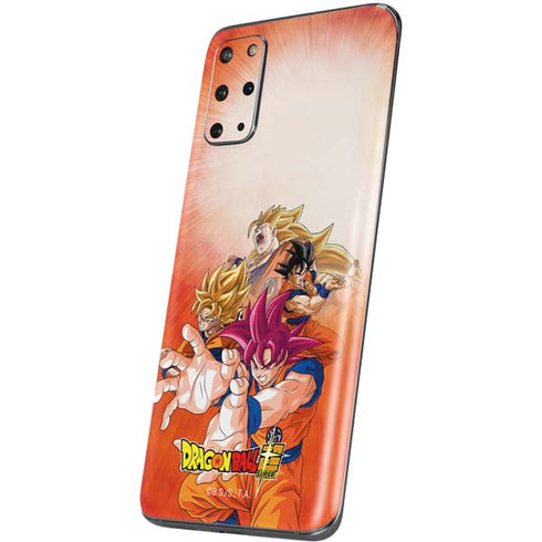 Dragon Ball Super Goku Evolution Galaxy S20 Plus Skin
